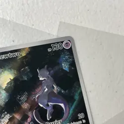 Pokemon Mewtwo SVP 052 Black Star Promo Scarlet and Violet Card - Image 5