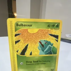 Pokemon Bulbasaur Expedition Base Set 095/165 40 HP Common Regular 2002 TCG Card - Image 2