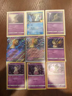 Small Lot of Mimikyu Pokemon Cards - Image 1
