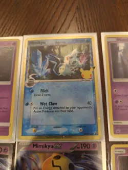 Small Lot of Mimikyu Pokemon Cards - Image 3