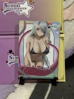 GODDESS STORY SENPAI HAVEN 6 MR-008 SHENHE GENSHIN IMPACT ANIME WAIFU CARD - Image 1