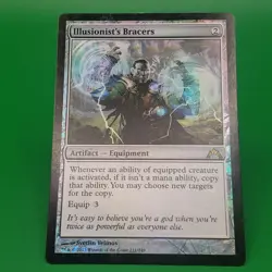 MTG Illusionist's Bracers Gatecrash 231/249 Foil Rare - Image 2