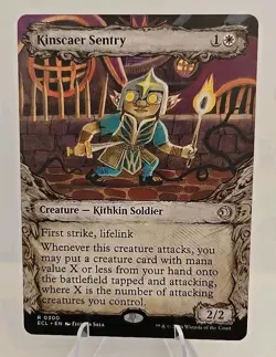 Kinscaer Sentry (Showcase) MTG Lorwyn Eclipsed Regular - Image 1