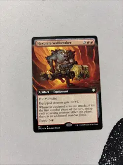 Hexplate Wallbreaker (Extended Art) Commander: Phyrexia: All Will Be One Regular - Image 1