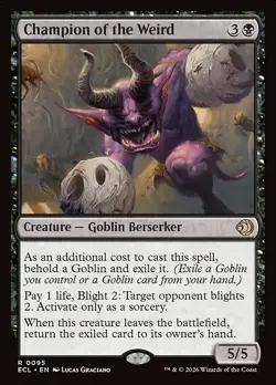 Champion of the Weird X1 FOIL-NM/M-Lorwyn Eclipsed - Image 1