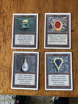 Mtg - Mox Pearl - Unlimited - Tropical Island - Badlands - LISTING 4 EDDIE - Image 1