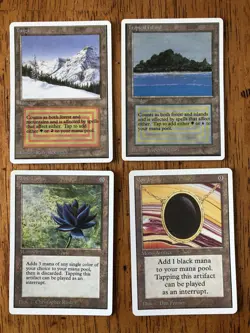 Mtg - Mox Pearl - Unlimited - Tropical Island - Badlands - LISTING 4 EDDIE - Image 3