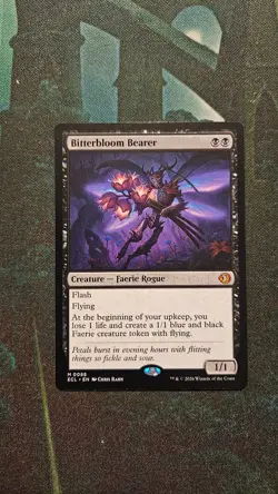 Bitterbloom Bearer *In Hand* Lorwyn Eclipsed Magic the Gathering MtG - Image 1