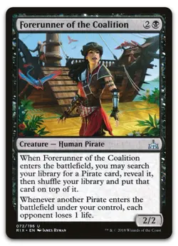 Forerunner of the Coalition #72 (LP) Rivals of Ixalan RIX Magic MTG - Image 1
