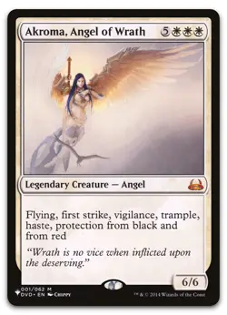 Akroma, Angel of Wrath #001/062 (NM) List Reprints LIST LIST Magic MTG - Image 1