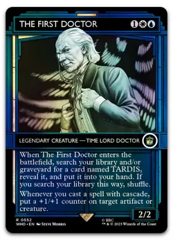 The First Doctor (Showcase) #552 (Foil) (LP) Doctor Who WHO Magic MTG - Image 1