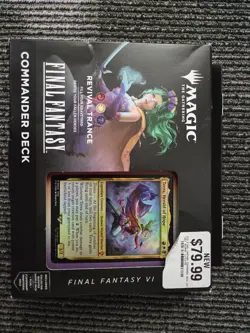 Magic The Gathering Final Fantasy VI Revival Trance Commander Deck - NEW SEALED - Image 1