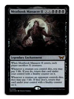 Meathook Massacre II (0293) - 293 DSK: Duskmourn: House of Horror M Foil NM - Image 1