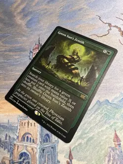 Green Sun's Zenith (Foil Etched) Double Masters 2022 Foil - Image 3