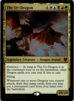 The Ur-Dragon 48 Commander 2017 HP MTG - Image 1