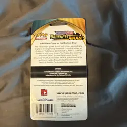 Pokemon Sword & Shield Darkness Ablaze Checklane blister pack Pikachu Sealed - Image 2