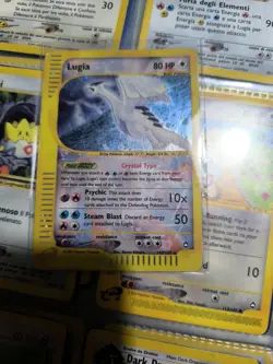 Pokemon Lugia Crystal Type 149/147 Aquapolis Secret Rare - Image 3