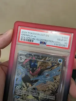 PSA 10 #132 GRENINJA EX 2024 POKEMON SVP EN-SV BLACK STAR PROMO - Image 4