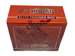 Pokemon TCG Sword & Shield Battle Styles Elite Trainer Box ETB RED NIB SEALED - Image 2