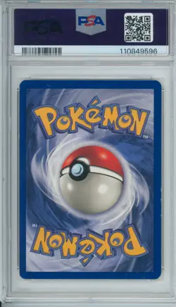 1999 Pokemon Fossil Lapras 1st Edition Non Holo PSA 7 Fresh Grade #25 - Image 2