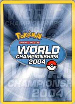 Pokemon Reversal Uncommon Ruby and Sapphire 87/109 HP World Championship 2004 - Image 2