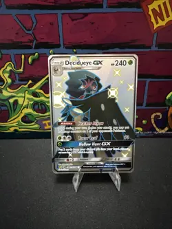 Pokemon TCG Decidueye GX Hidden Fates Holo PSA 10 SV47/SV94 Full Art Ultra Rare - Image 1