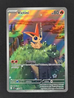 Victini 208 Pokemon SVP Scarlet Violet Promo 2025 NM 🔥🔥🔥 - Image 1