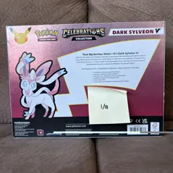 Pokemon Dark Sylveon V Celebrations Collection Box w/ Evolving Skies NEW SEALED - Image 3