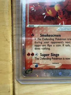 2 Lot Pokemon TCG Sneasel ex & Magmar ex Ruby and Sapphire 2003 HP - Image 3