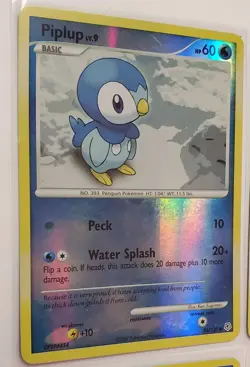 Piplup & Empoleon Holo and RH Lot of 4 Diamond & Pearl 93/130 4/130 Pokemon TCG - Image 2