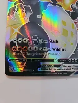 Pokemon Charizard VMAX Gigantamax Rare Mint Condition - Image 4