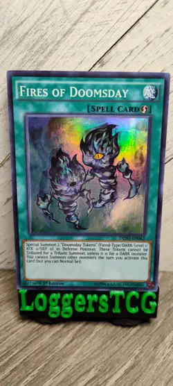 Yu-Gi-Oh! Fires Of Doomsday / DESO-EN043 1st Edition LP - Image 1