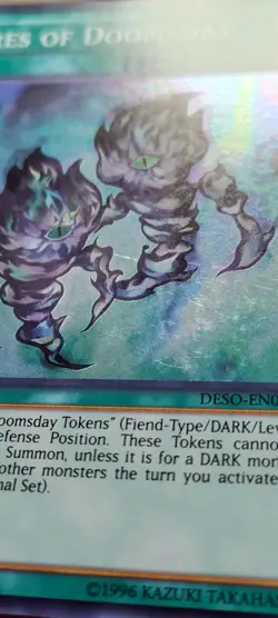 Yu-Gi-Oh! Fires Of Doomsday / DESO-EN043 1st Edition LP - Image 2