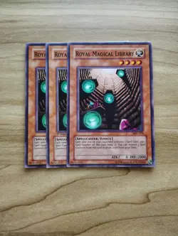 Yu-Gi-Oh! - Royal Magical Library 3X - Complete Playset - Image 1