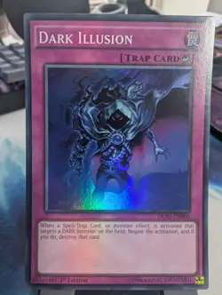 YuGiOh! Dark Illusion DESO-EN060 Super Rare 1st Ed - Image 1