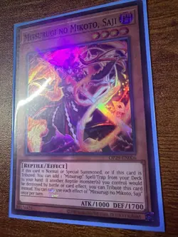 Mitsurugi no Mikoto, Saji OP29-EN006 OTS Tournament Pack 29 Unlimited M/NM - Image 3
