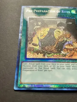 3x Pre-Preparation Of Rites | RA01 | Collectors Rare | NM | 1st Ed | YuGiOh! - Image 3