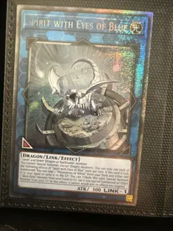 Spirit with Eyes of Blue - MP25-EN049 - Starlight Rare - 1st Edition (misprint) - Image 1