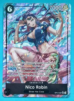 Nico Robin (Alternate Art) OP12-087 Legacy of the Master NM/Mint ✨ - Image 1