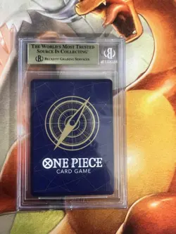 Monkey.D.Luffy Manga Art OP11-118 Divine Speed Becket Graded 9.5 One Piece TCG - Image 2