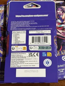 5x One Piece OP14 - THE AZURE SEA’S SEVEN - Sleeved Blister Booster Packs - Image 2