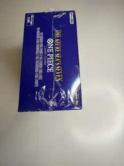 One Piece Azure Sea’s Seven Booster Box English, SEALED IN HAND OP-14 EB04 TCG - Image 3