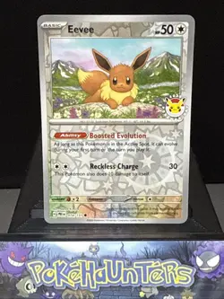 Pokemon Card Eevee 074/131 Pokemon Day Stamped Promo 2025 Near Mint - Image 1