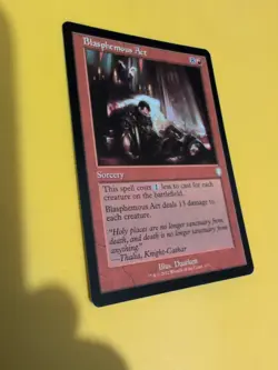 Blasphemous Act. Sorcery The Brothers War Commander. MTG Card. - Image 4