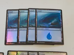 Charix, The Raging Isle with 20 Foil Lands, ZNR Bundle Lot of 21x Holo MTG Cards - Image 3