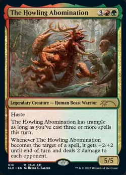 NM-Mint, English MTG Regular The Howling Abomination SLX Cards Magic the Gatheri - Image 1