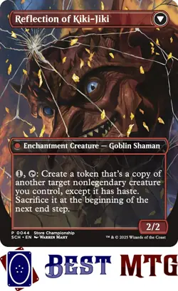 Magic The Gathering MTG Fable of the Mirror-Breaker // Reflection of Kiki-Jiki 4 - Image 2