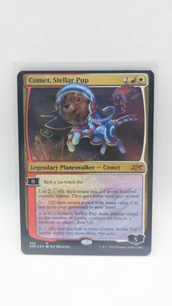 Magic The Gathering - Comet, Steller Pup Foil New Unplayed With - Image 1