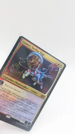 Magic The Gathering - Comet, Steller Pup Foil New Unplayed With - Image 2