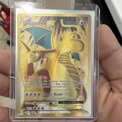 Pokemon Dragonite EX Full Art Holo Ultra Rare 106/108 Evolutions 180 HP - Image 1